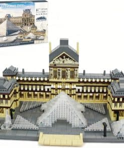 Set de bloques de construcción del Museo del Louvre de