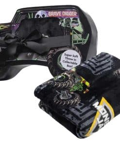 Manta para sofá Monster Jam con caja de regalo - Mide 46 x