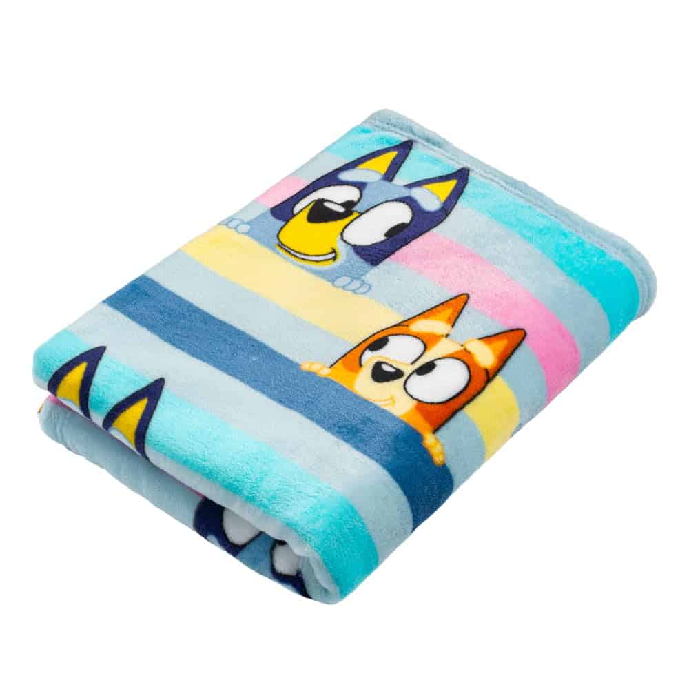 Manta de Bluey Jay Franco con Caja de Regalo - Medidas de - Imagen 6