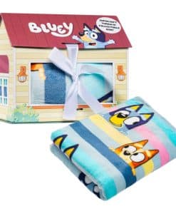 Manta de Bluey Jay Franco con Caja de Regalo - Medidas de