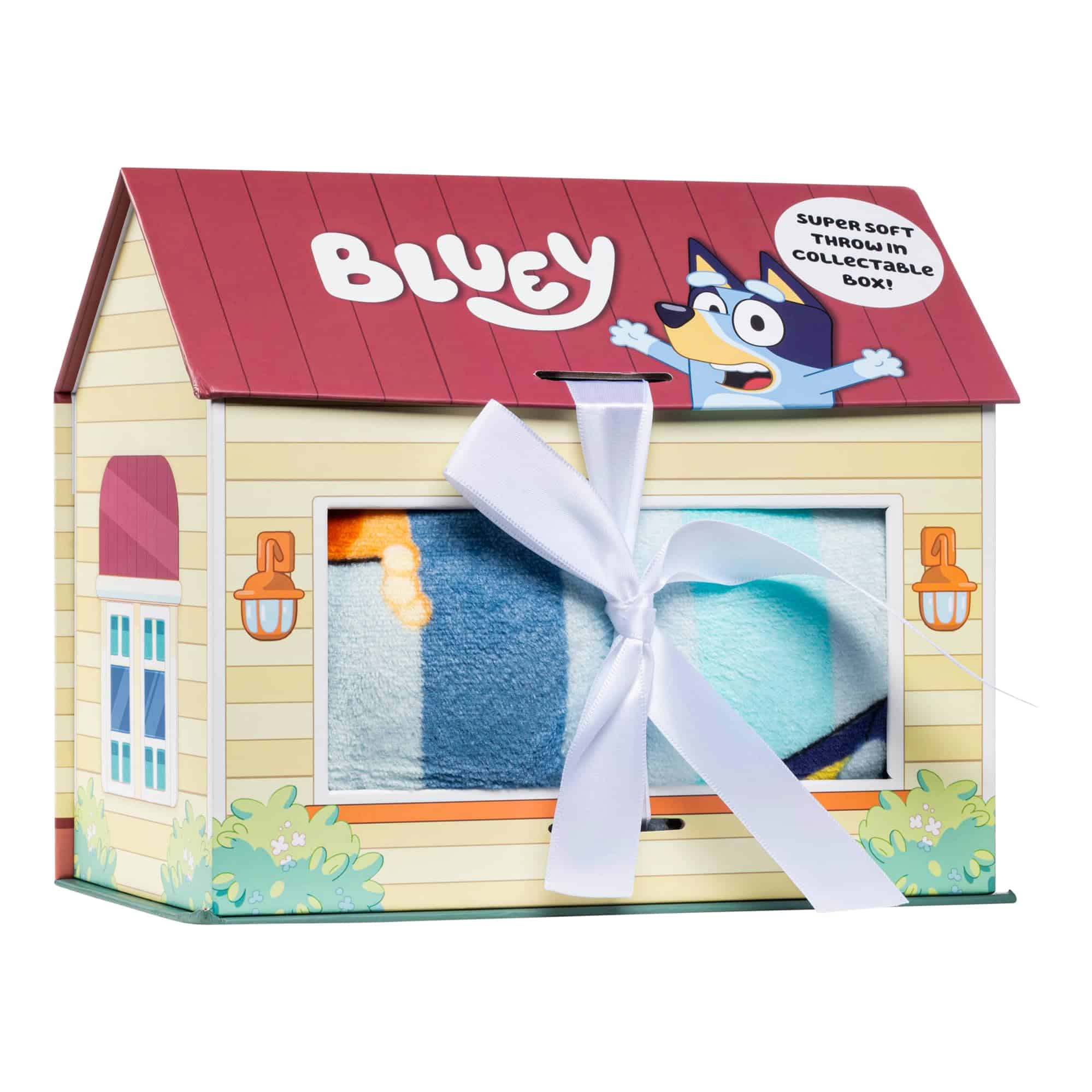 Manta de Bluey Jay Franco con Caja de Regalo - Medidas de - Imagen 7