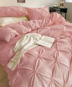 Juego de Funda nórdica con Plisado de Flores Rvciby Tamaño