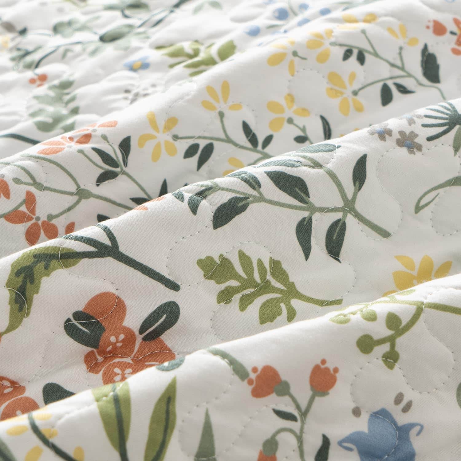 Juego de Edredón Twin BUPIRD Floral 2 Piezas Suave y Ligero - Imagen 9