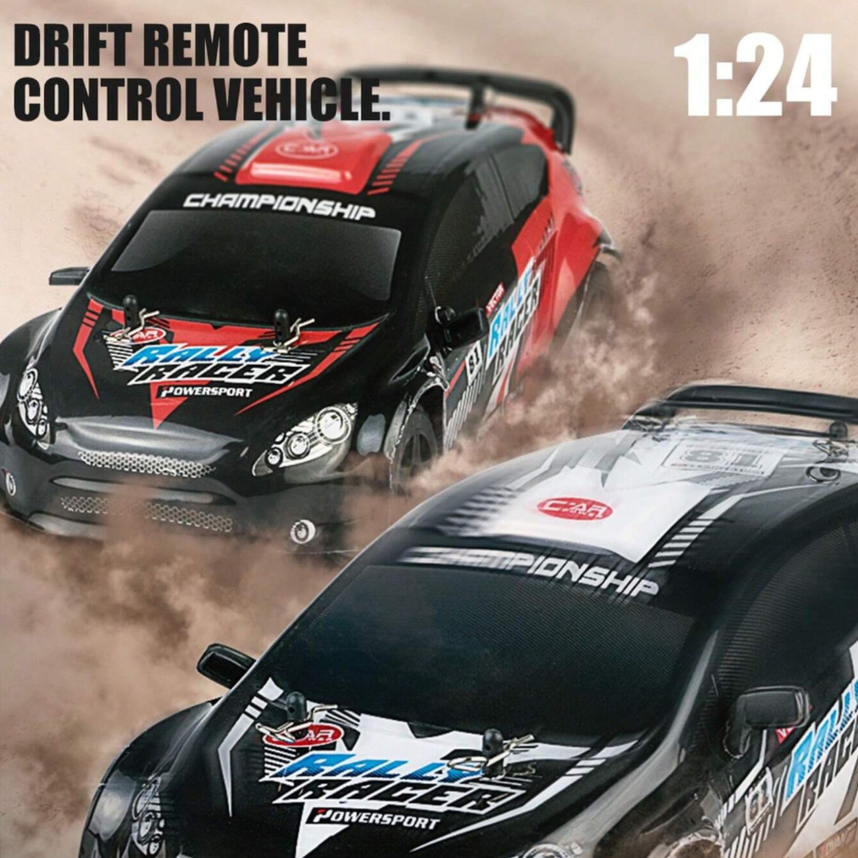 Carro de Control Remoto FACar 2410 1/24 Escala RC Drift - Imagen 4