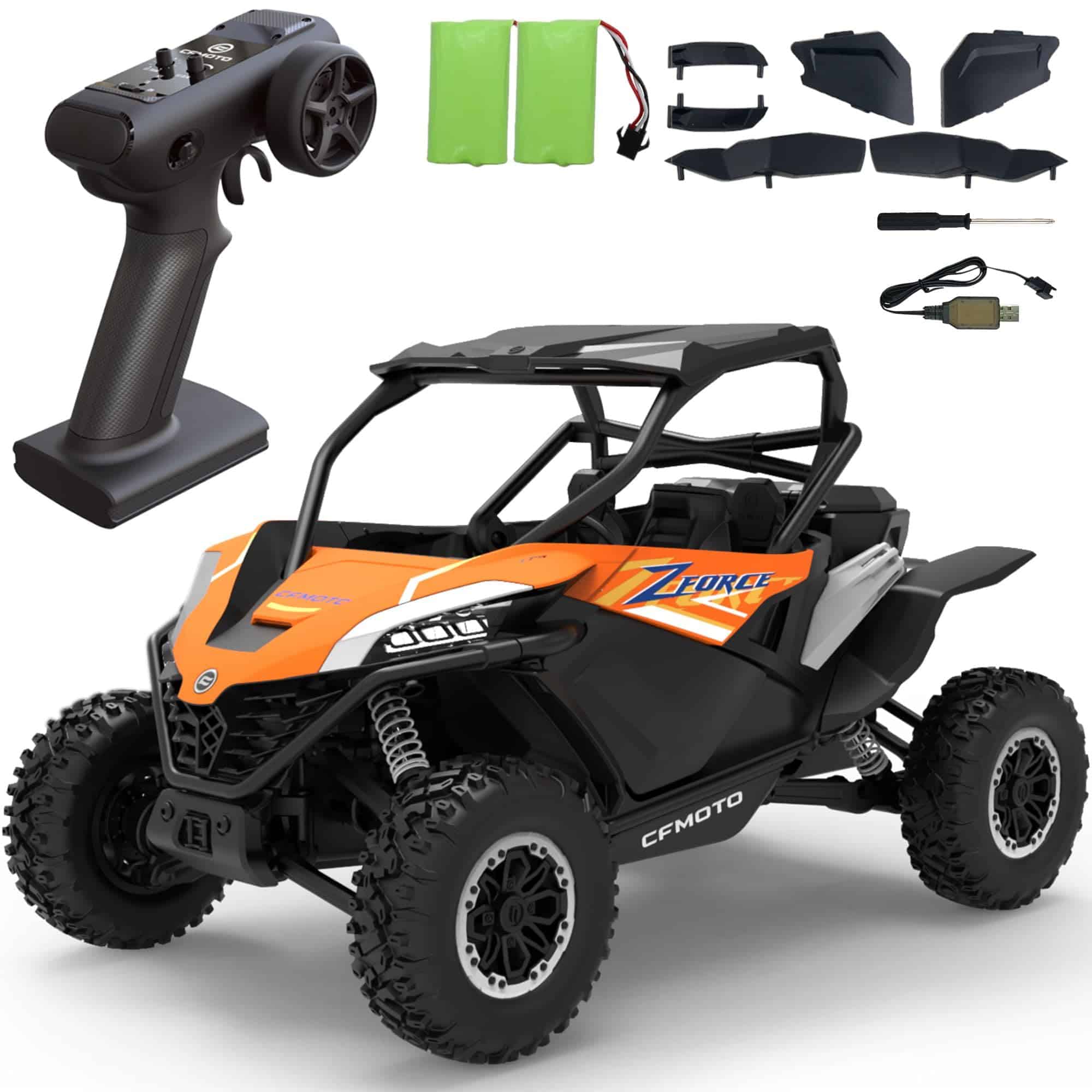 Coche de Control Remoto FACar 1205 Escala 1/12 Zforce 4WD