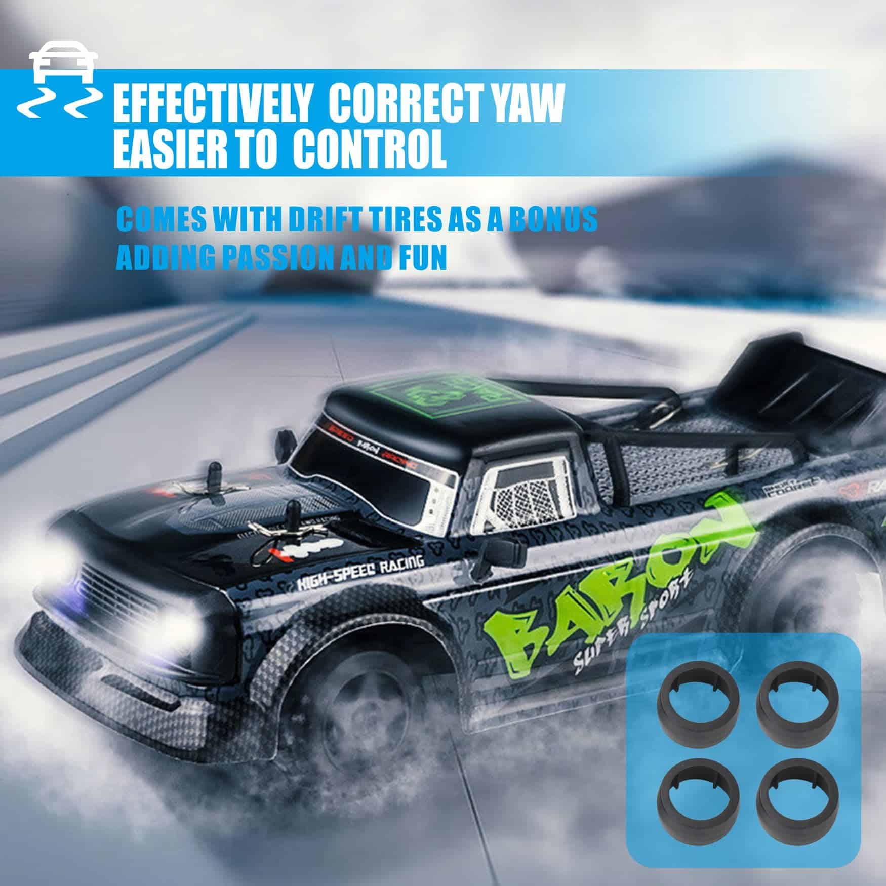 Coche de control remoto FACar 2411 1/24 Escala RC Coche de - Imagen 7