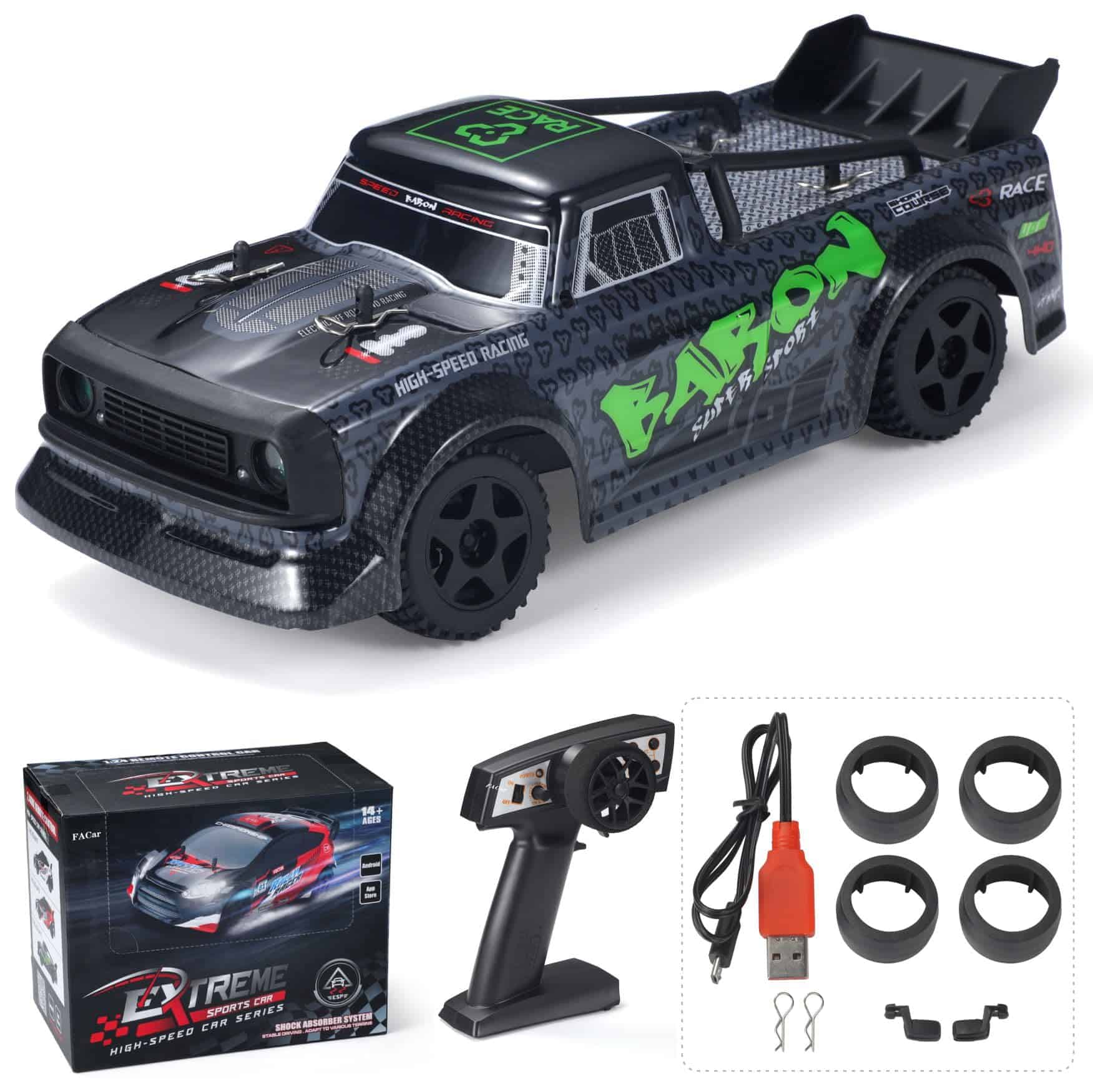 Coche de control remoto FACar 2411 1/24 Escala RC Coche de