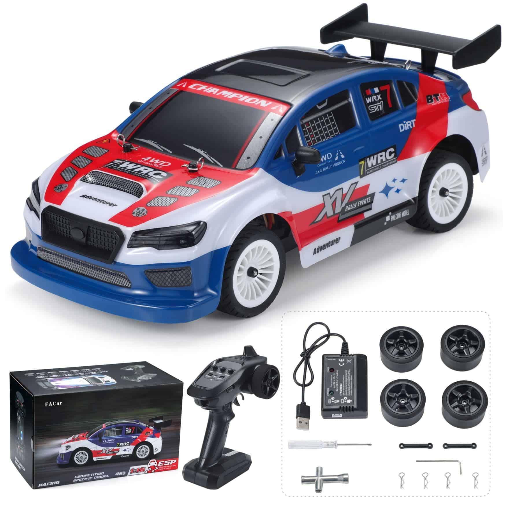 Coche de Control Remoto FACar 1607 Escala 1/16 4WD RC Coche