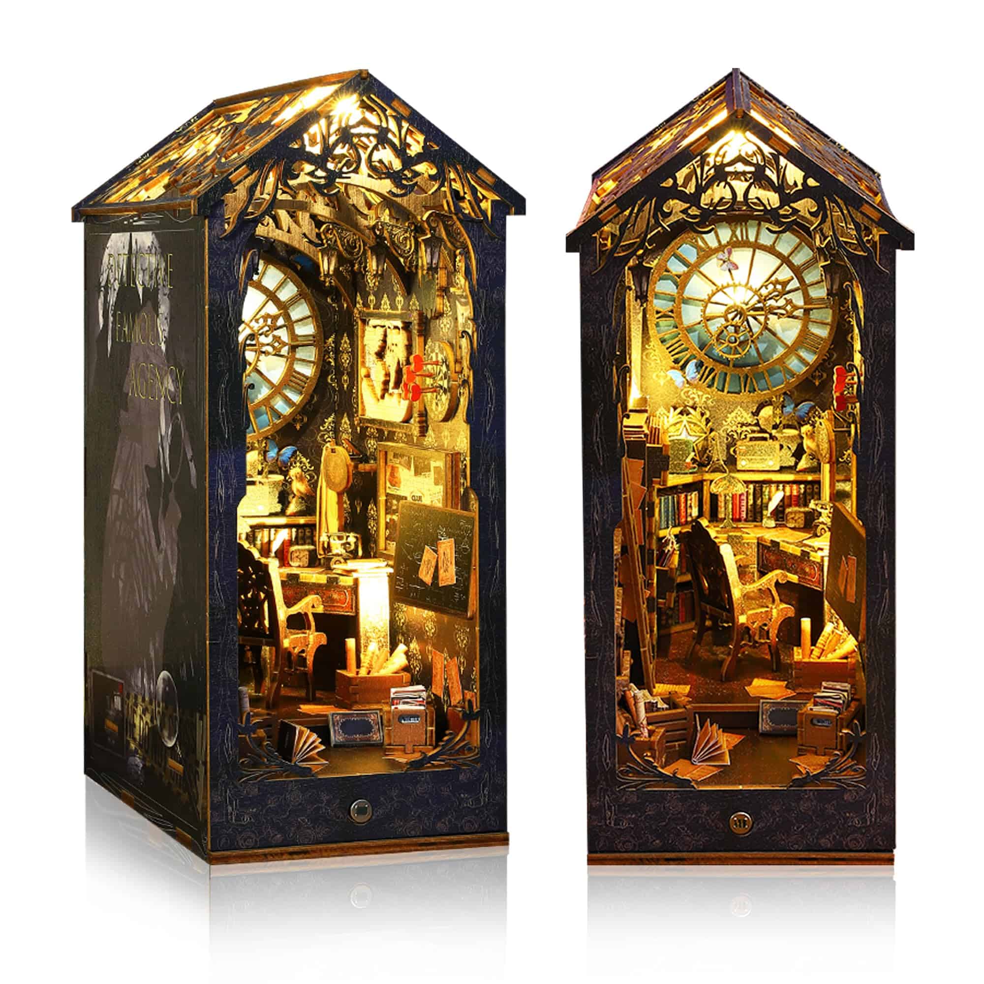 MUSEGDN Kit de Libro de Bolsillo DIY con Luces LED -