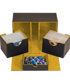 Estuche de Doble Capa Duradero con Bandeja de Dados -