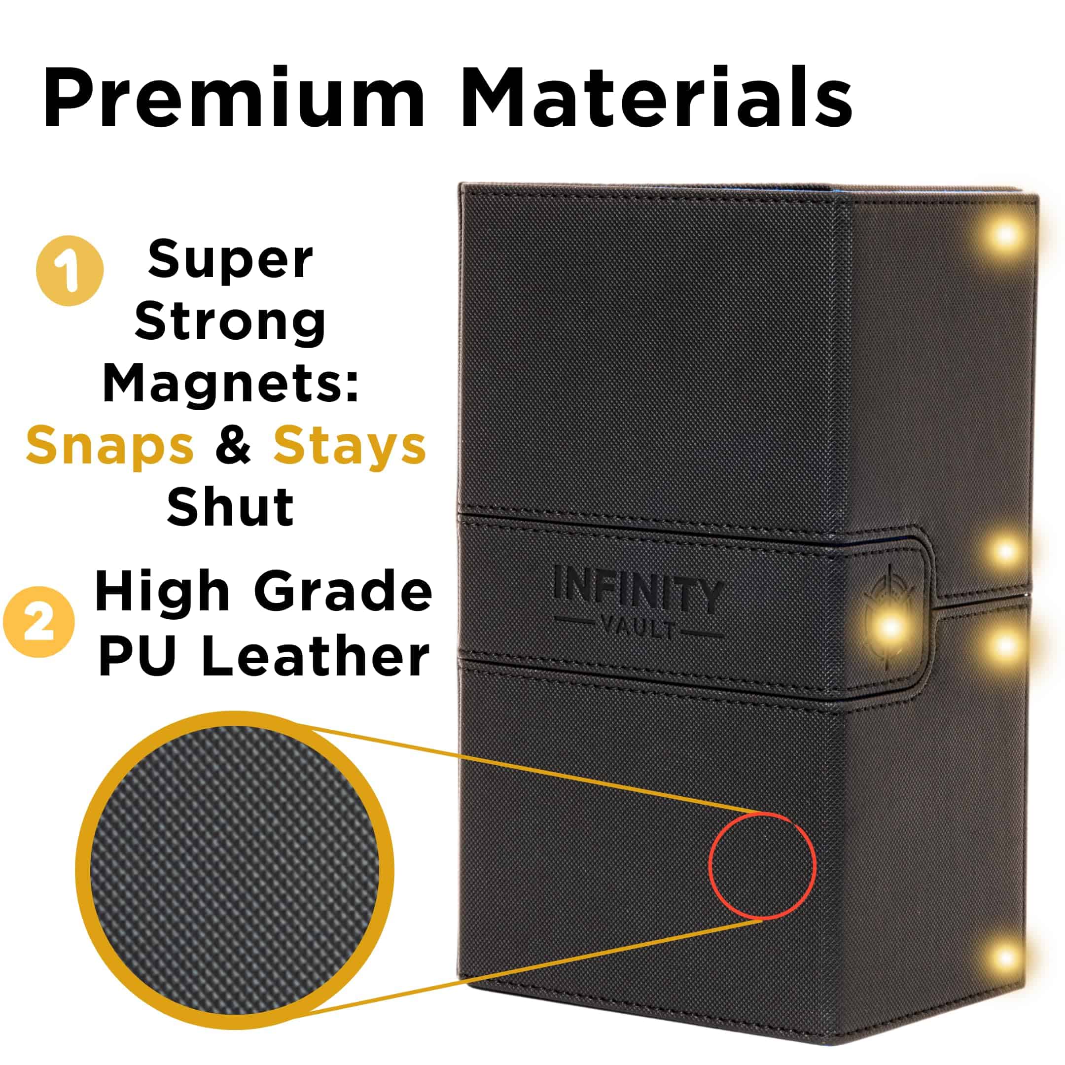 Estuche de Doble Capa Duradero con Bandeja de Dados - - Imagen 5