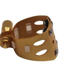 Boquilla de saxofón de goma dura Eastern Music -Dorado Sandb