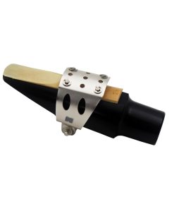 Boquilla de saxofón de goma dura Eastern Music -Plata Sandbl