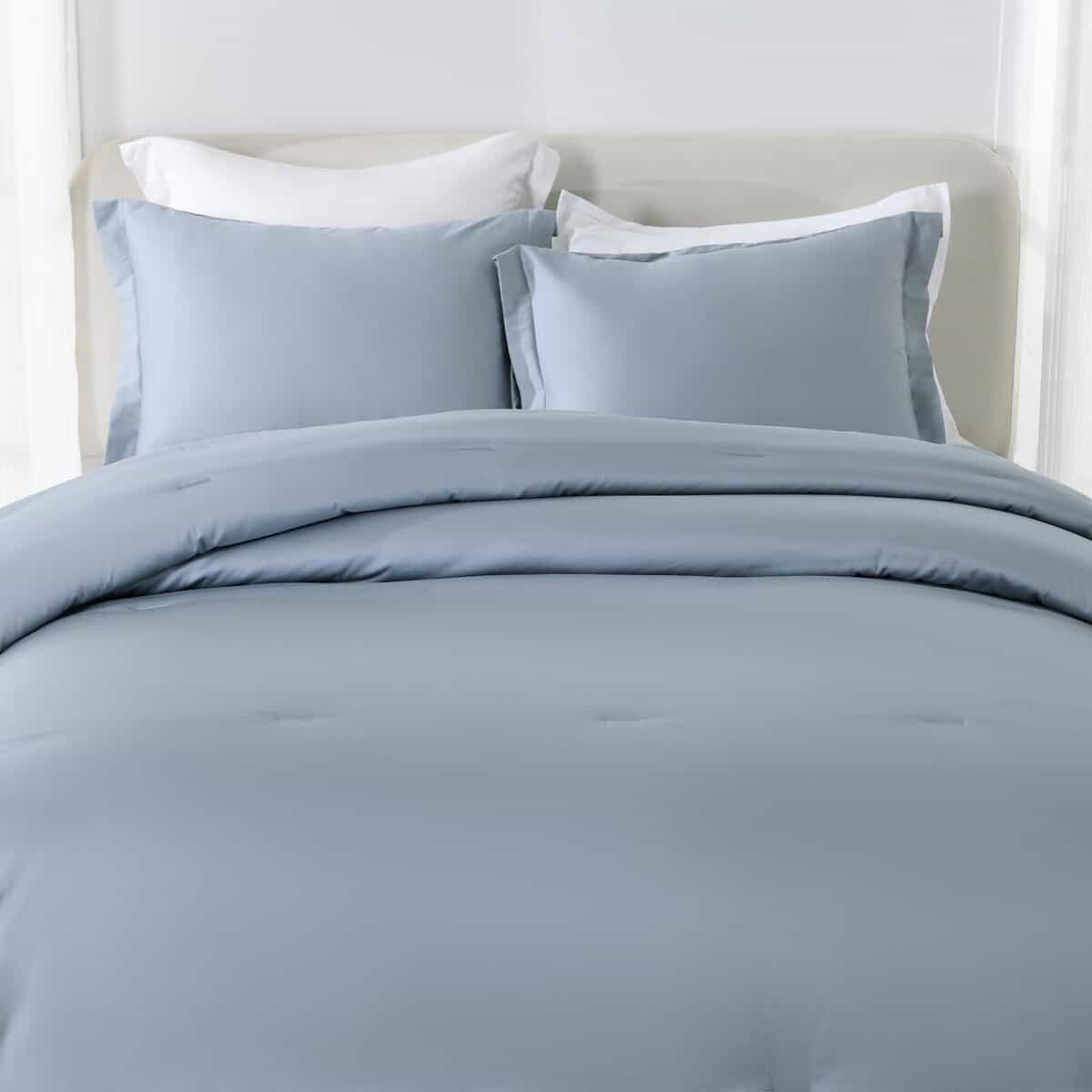 Juego de edredón Queen SahSahCasa, juego de -Azul - Imagen 5