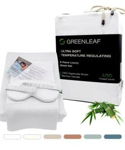 Juego de Sábanas 100% Orgánicas de Viscosa Derivada de