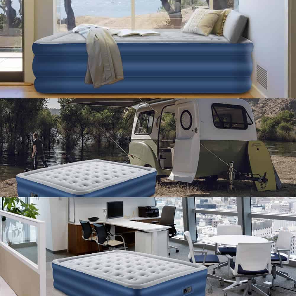 Colchón de Aire Queen con Bomba Incorporada, Colchón - Imagen 9