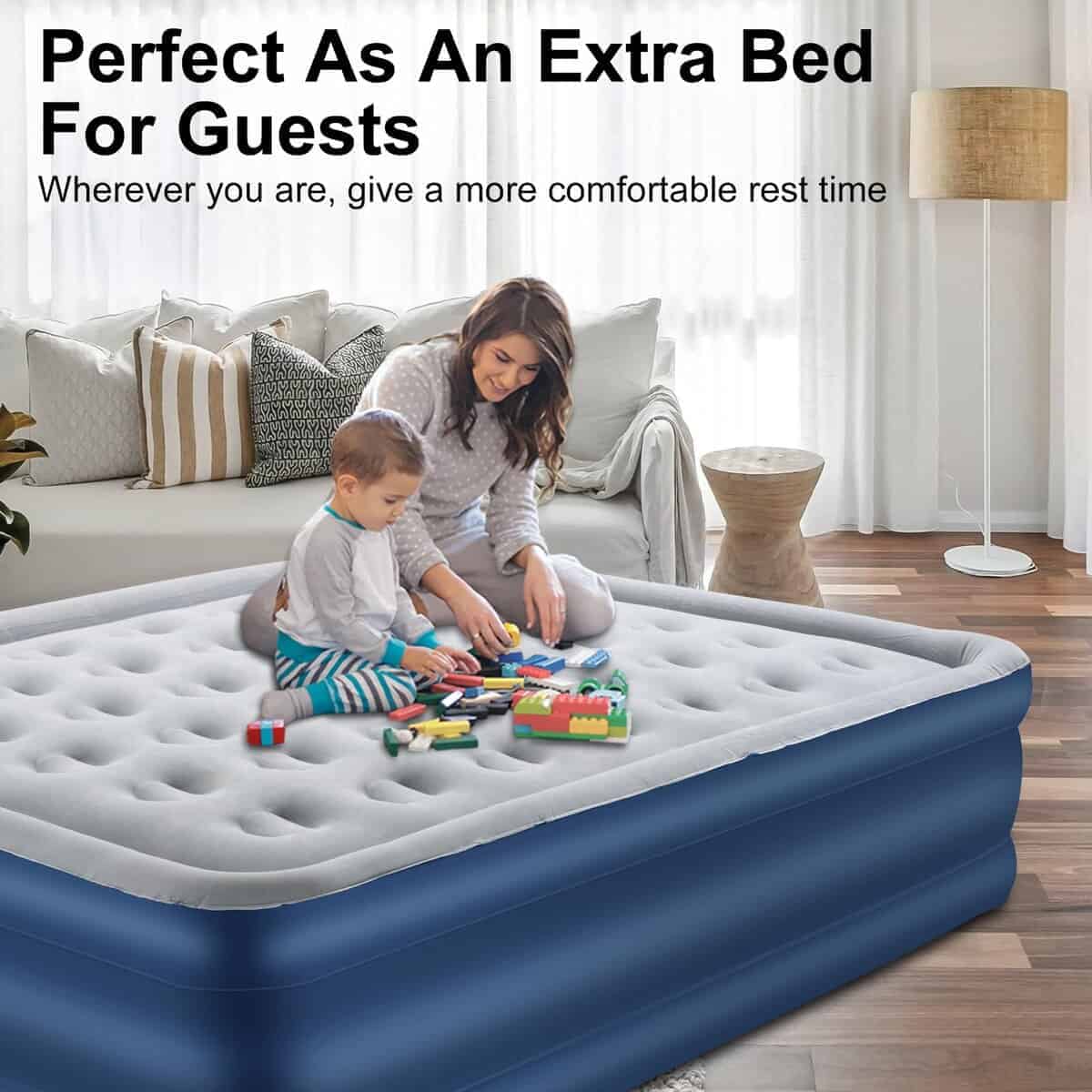 Colchón de Aire Queen con Bomba Incorporada, Colchón - Imagen 8