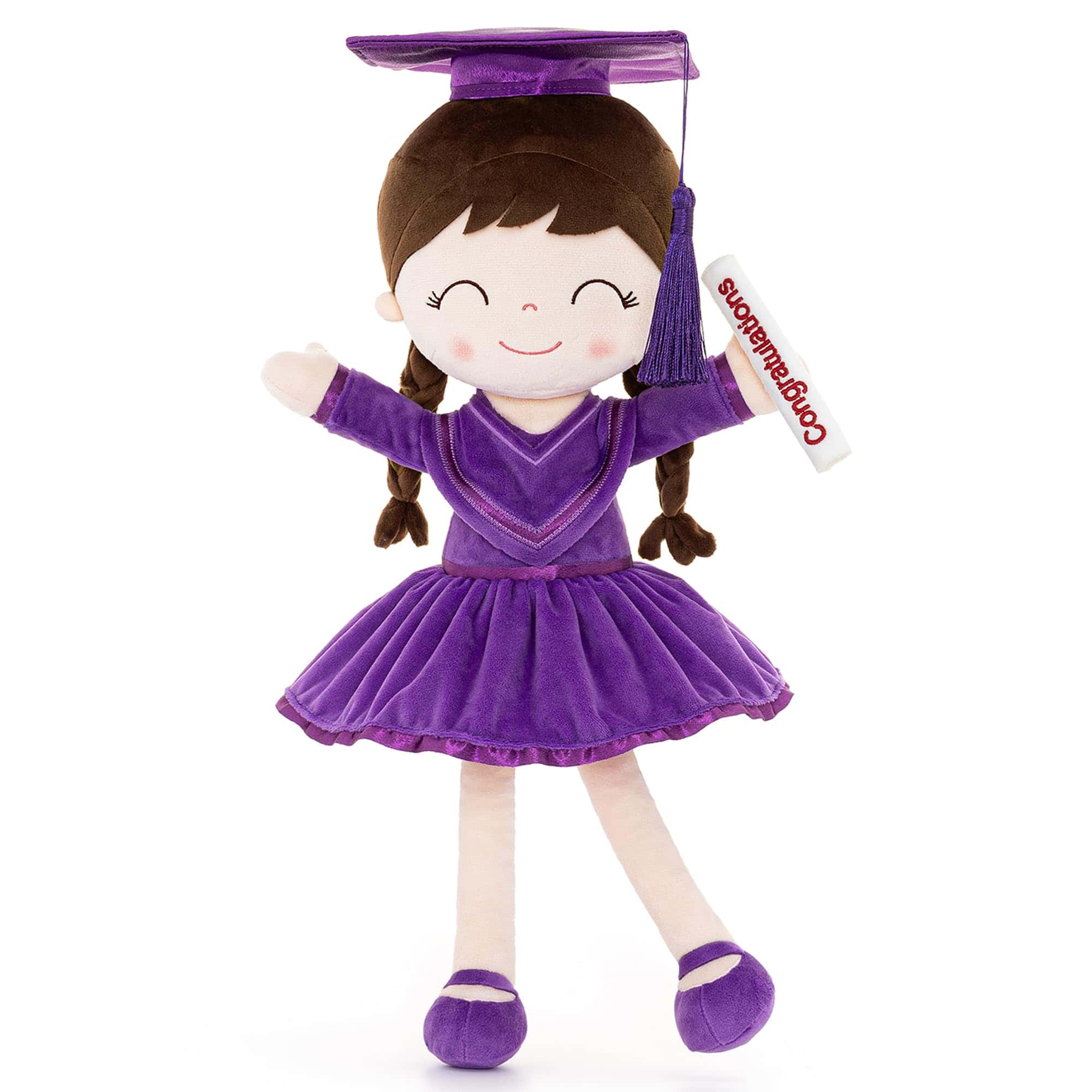 Muñeca de graduación Plush Niña Regalos Felicitación Regalo