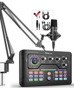 Paquete de Equipo para Podcast Hayner-Seek, Interface de