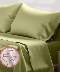 Juego de sábanas de lujo de algodón egipcio de tamaño queen