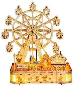 Rompecabezas de madera 3D para adultos 183pcs LED Light