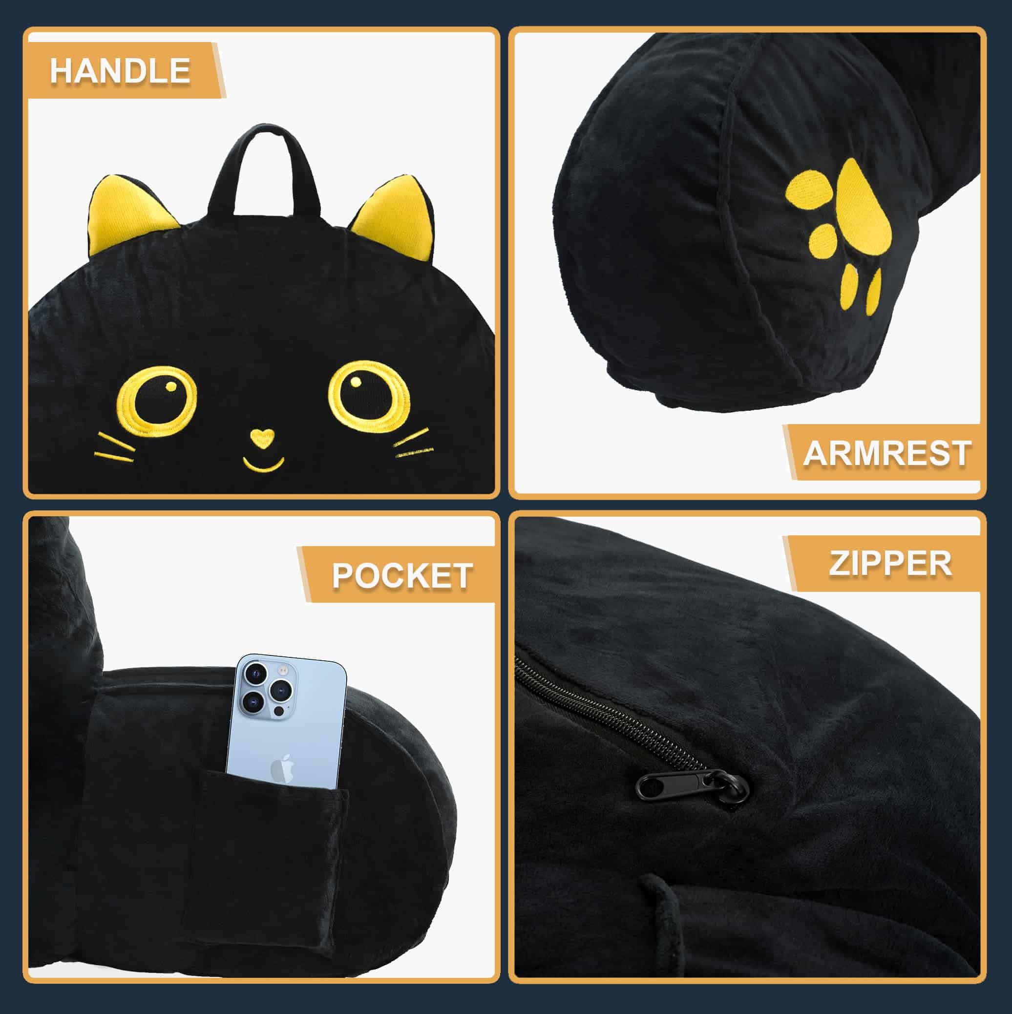 Almohada de lectura de QCat con respaldo y soporte para - Imagen 7