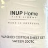 Juego de sábanas blancas Piubelle piubelle Portugal de 4