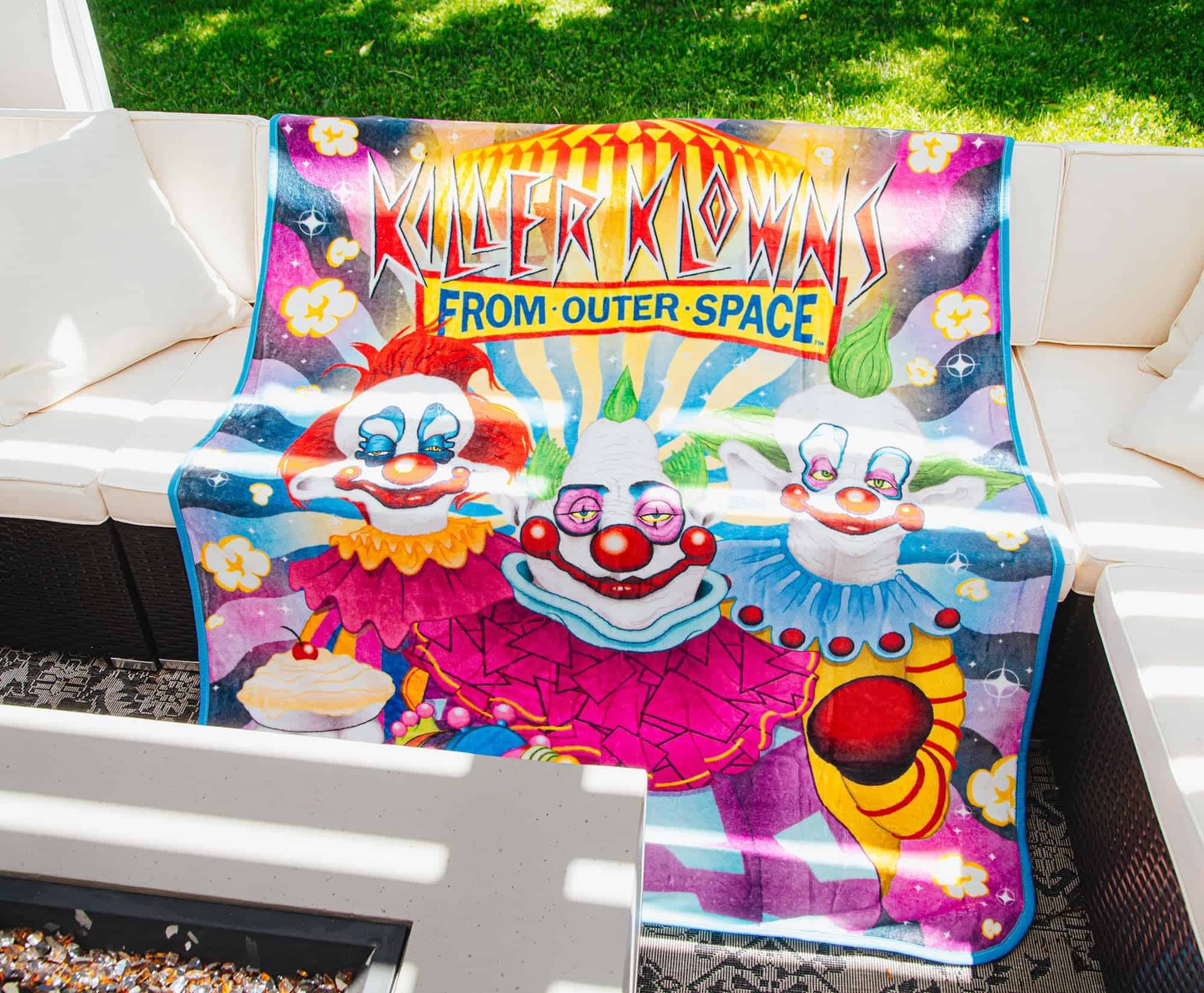 Manta de Felpa Raschel Killer Klowns from Outer Space - Imagen 8