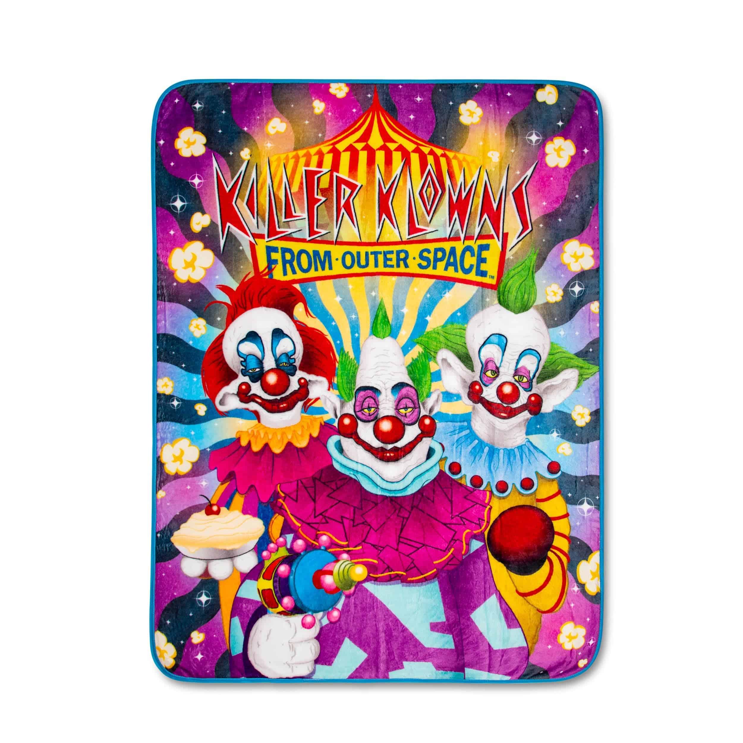 Manta de Felpa Raschel Killer Klowns from Outer Space