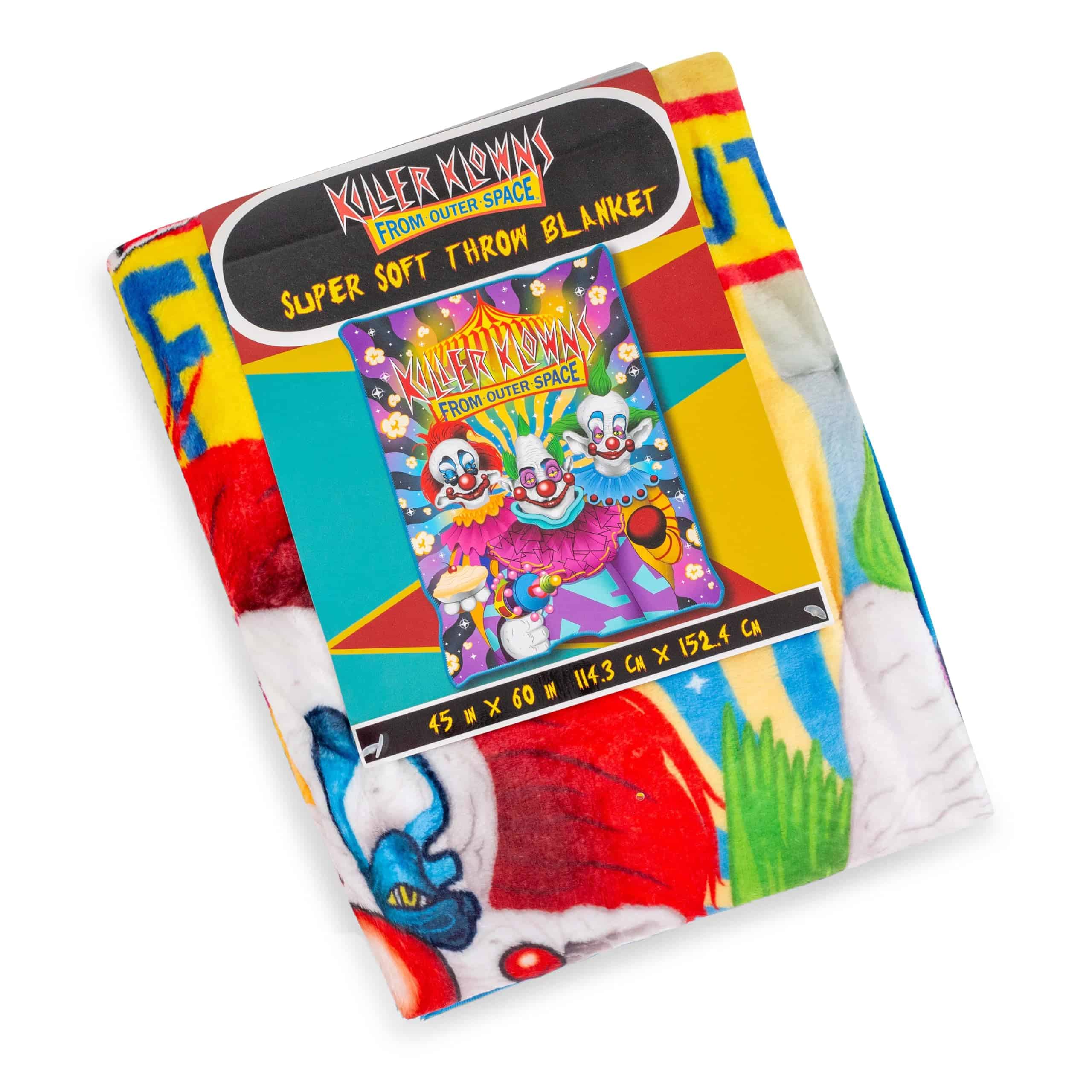 Manta de Felpa Raschel Killer Klowns from Outer Space - Imagen 5