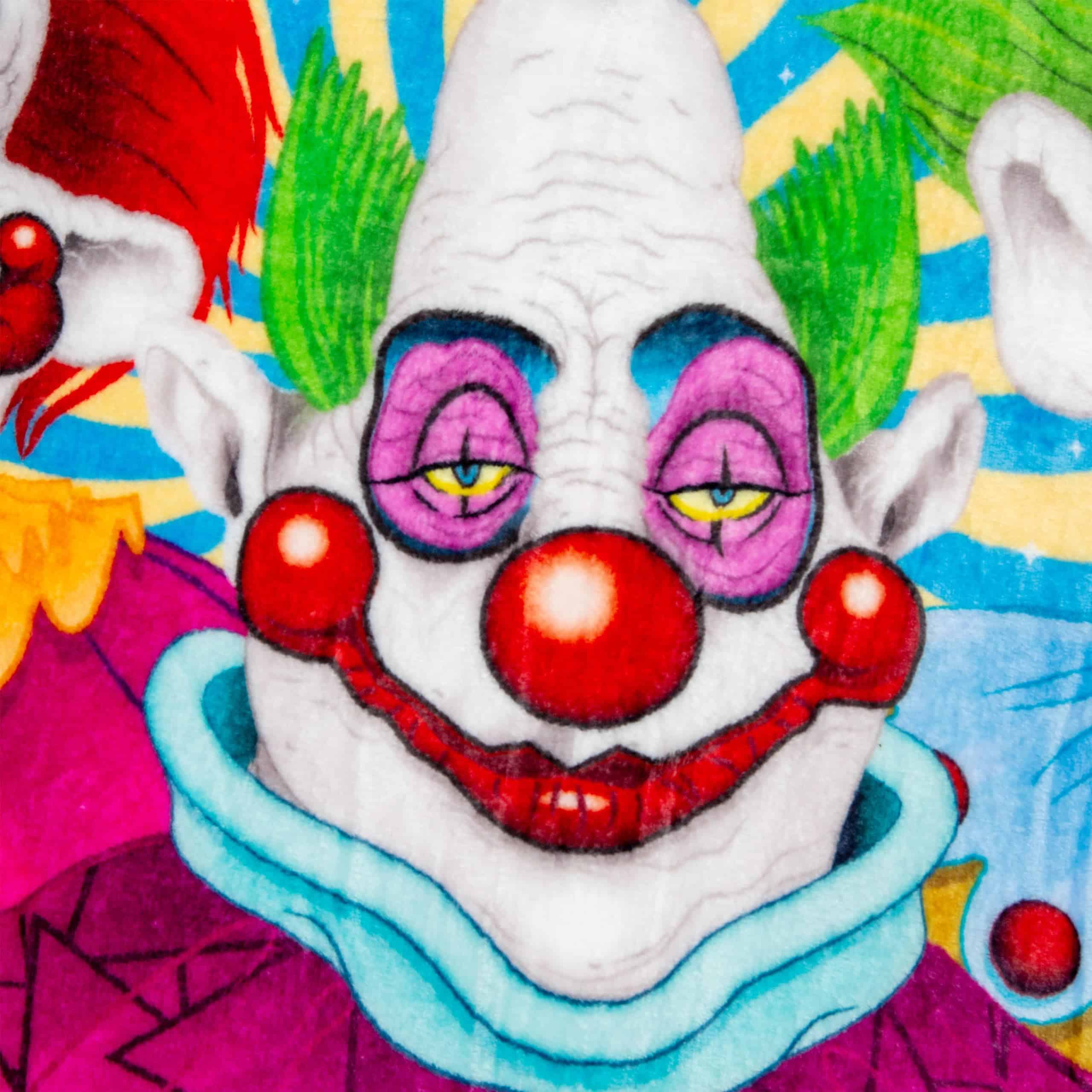 Manta de Felpa Raschel Killer Klowns from Outer Space - Imagen 3