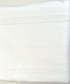 Juego de Sábanas de Lujo Piubelle Portugal Blanco 4 piezas