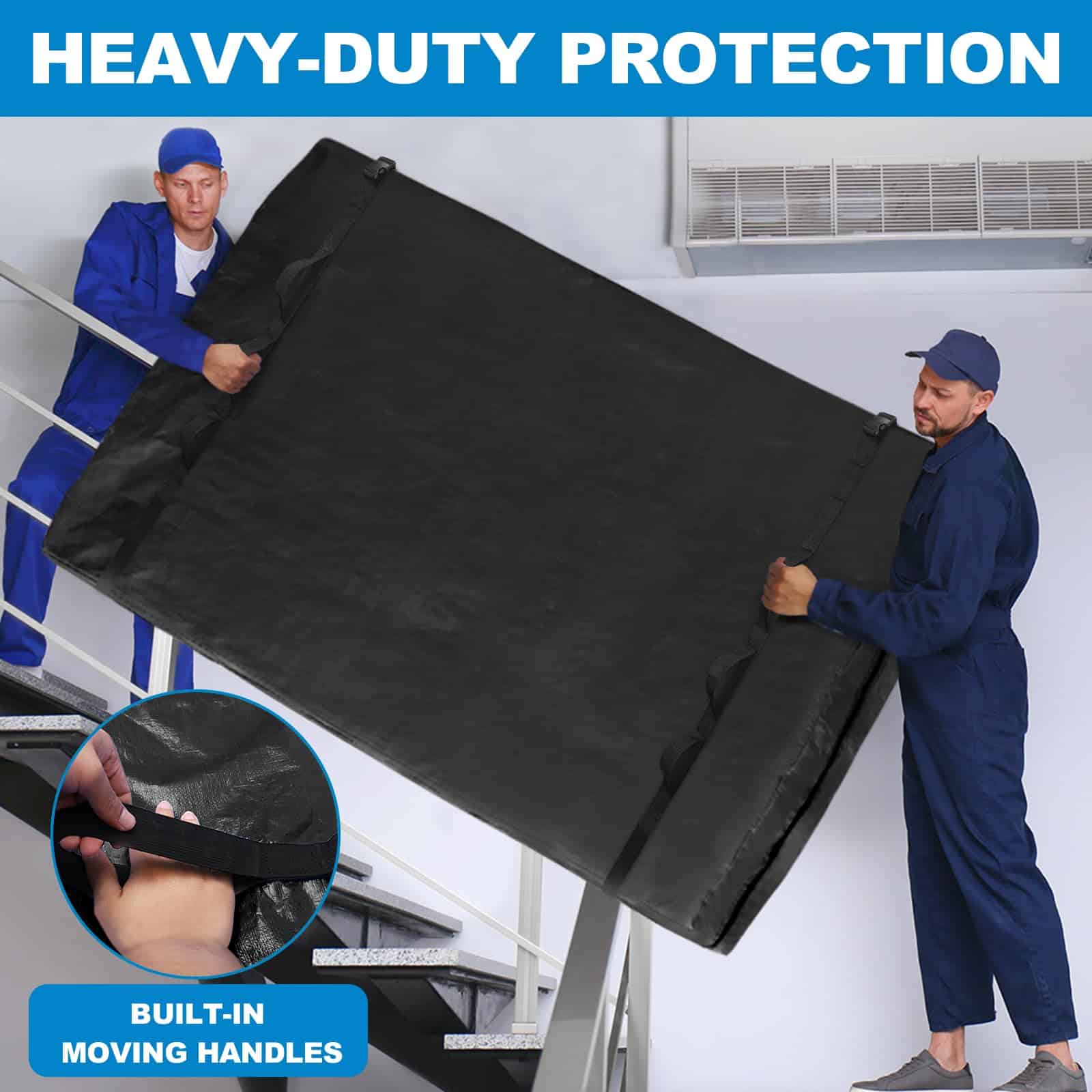 Funda de colchón pesada TICONN con asa total y hebillas - Imagen 6