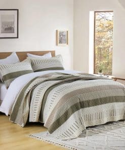 Juego de edredón de algodón Uniclinens tamaño King, Juego