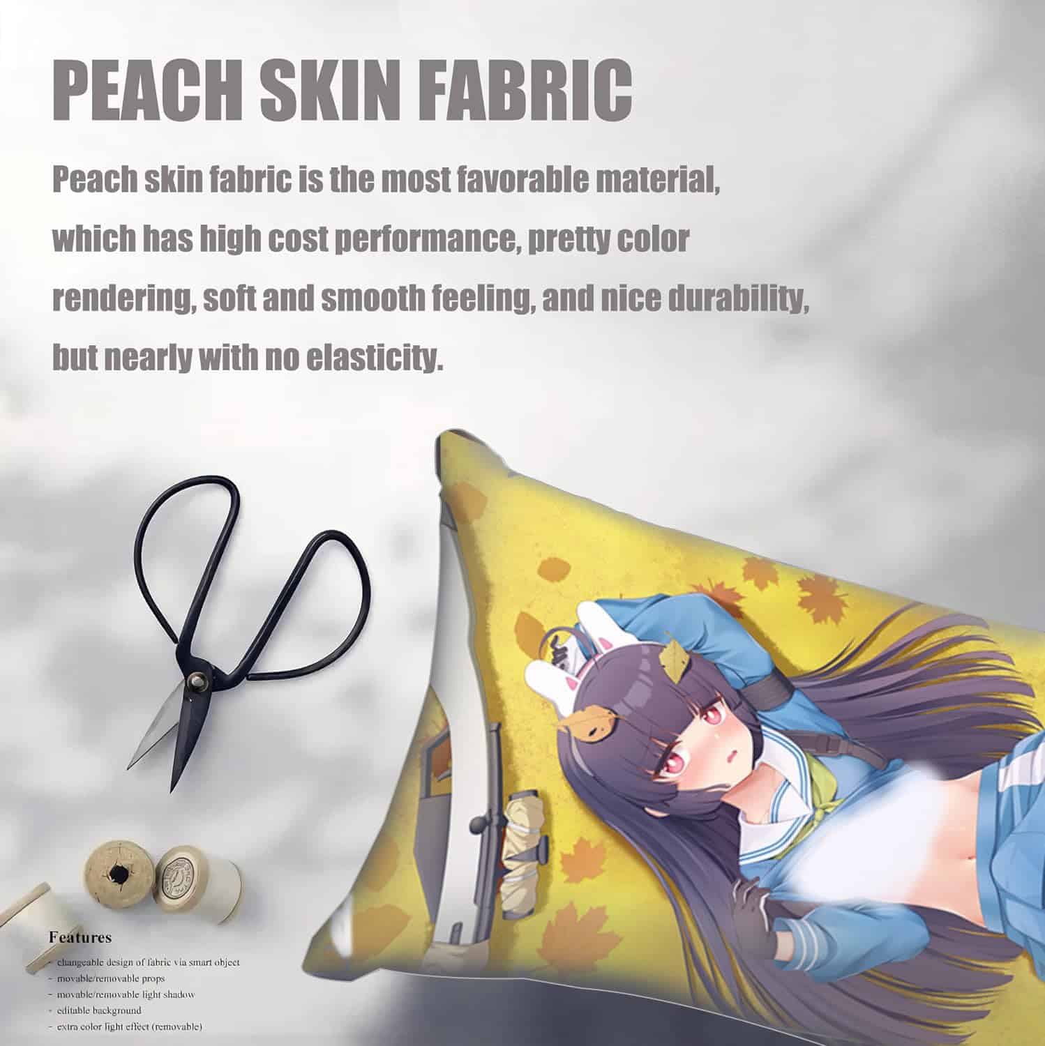 Funda de almohada Dakimakura Anime Blue -Kasumizawa Miyu - Imagen 3