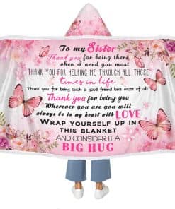 Touchbetter Regalos de Navidad para Hermana, Manta con