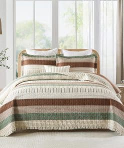 Juego de Edredón de 100% Algodón Tamaño King, Edredón de