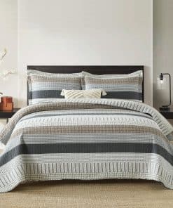 Juego de Colchas 100% Algodón Tamaño King, Colcha King de