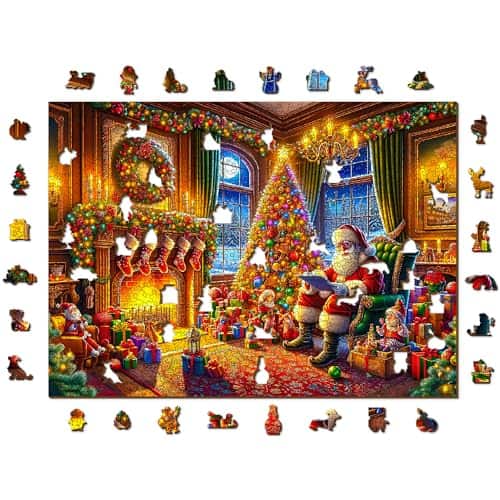 Rompecabezas de Navidad de 1000 Piezas para Adultos - La - Imagen 6