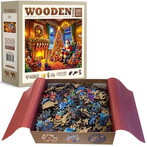 Rompecabezas de Navidad de 1000 Piezas para Adultos - La - Imagen 4