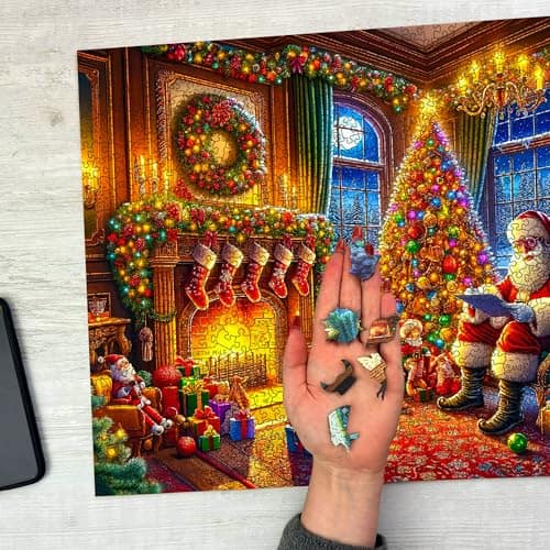 Rompecabezas de Navidad de 1000 Piezas para Adultos - La - Imagen 7