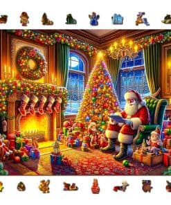 Rompecabezas de Navidad de 1000 Piezas para Adultos - La