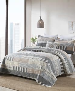 Juego de edredón de granja para cama King CozyQQ - Edredón