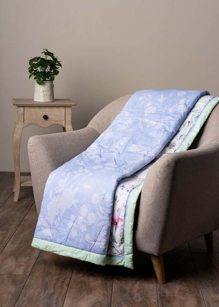 Manta de algodón floral de verano Maison d' Hermine para - Imagen 7