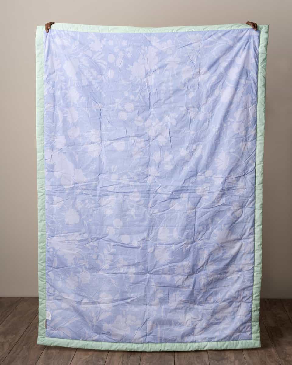 Manta de algodón floral de verano Maison d' Hermine para - Imagen 4