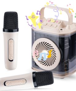 Mini Máquina de Karaoke para Niños y -Beige
