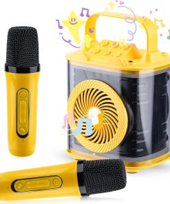 Mini Máquina de Karaoke para Niños y -Amarillo