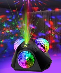 Luces de Bola de Discoteca para Fiestas, Luces de Fiesta Dj
