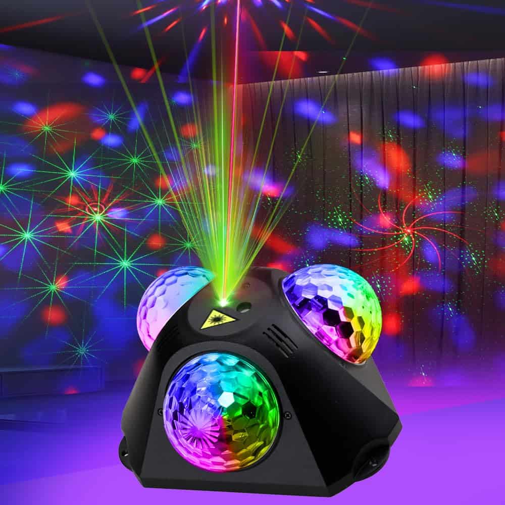 Luces de Bola de Discoteca para Fiestas, Luces de Fiesta Dj