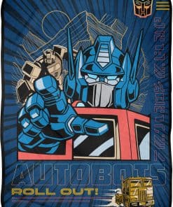 Manta de Cobija Transformers - Autobots Roll Out, Suave y